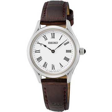 SEIKO 精工 CS系列復古羅馬經典女錶/銀/29mm(4N30-00K0J/SWR071P1)SK003