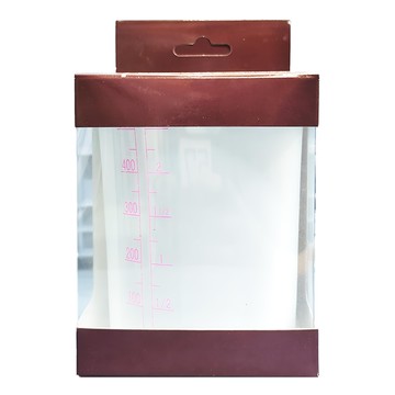 KAI 貝印 矽膠量杯 CL2258  透明  500ml  1個