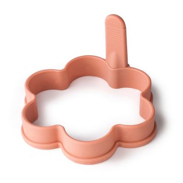 《ibili》矽膠花型煎蛋模-珊瑚橘-- 煎蛋模型 荷包蛋模 太陽蛋模