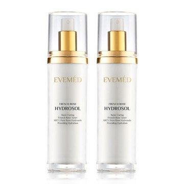 肌密活顏玫瑰青春水2入