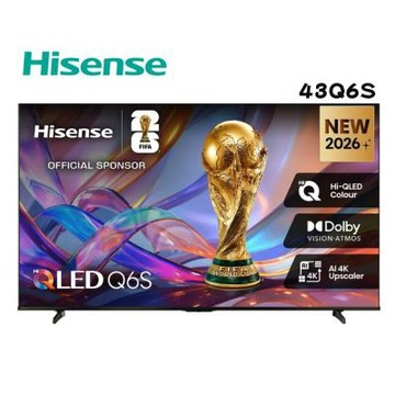 Hisense 海信 43型 43Q6S QLED 量子點 液晶顯示器 VIDAA 智慧系統 Q6S