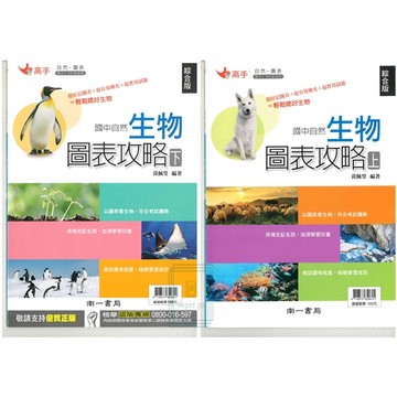 《南一出版》國中_高手系列_自然生物圖表攻略(上)/(下)🥇速配購🥇