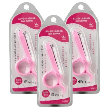 KRONEN CR925 花漾握式指甲剪 隨機出貨  3支
