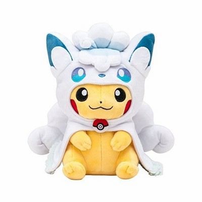 ポケモンセンターオリジナル ぬいぐるみ アローラロコンポンチョのピカチュ 通販 Lineポイント最大get Lineショッピング