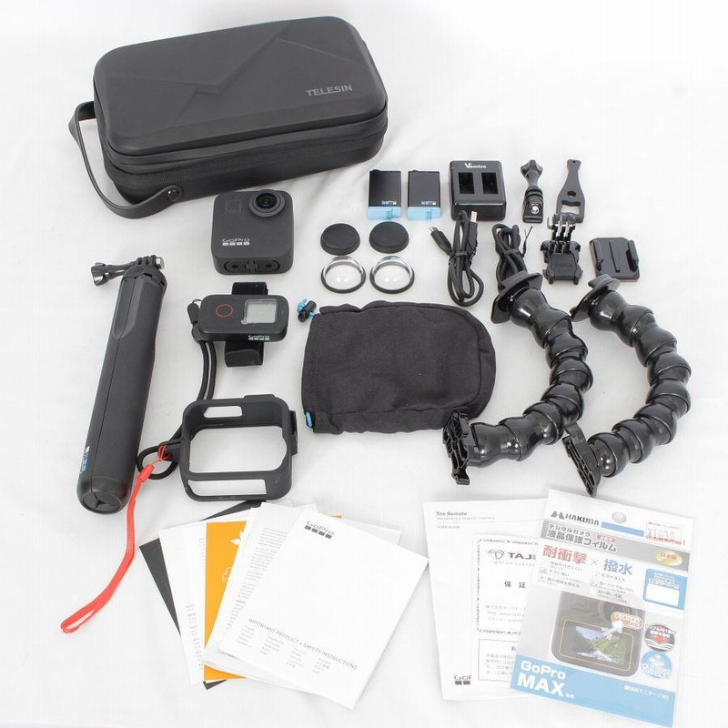 GoPro MAX CHDHZ-201-FW ゴープロ マックス（国内正規品）5mビデオ安定 ...