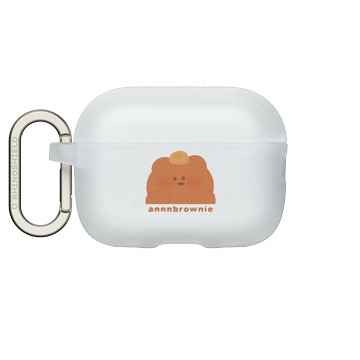 AirPods Pro 2 AirPods Case 透明 - 布朗尼 annnbrownie - 麵包熊