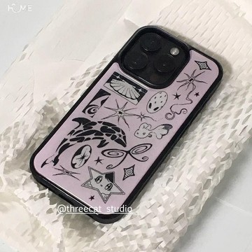🔥質感手機殼.ins日韓Y2K辣妹海洋夢想蘋果17/16promax手機殼iPhone15/14/13/12/xs