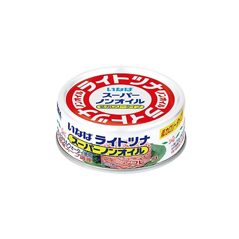 いなば食品 いなば ライトツナスーパーノンオイル 70g24個