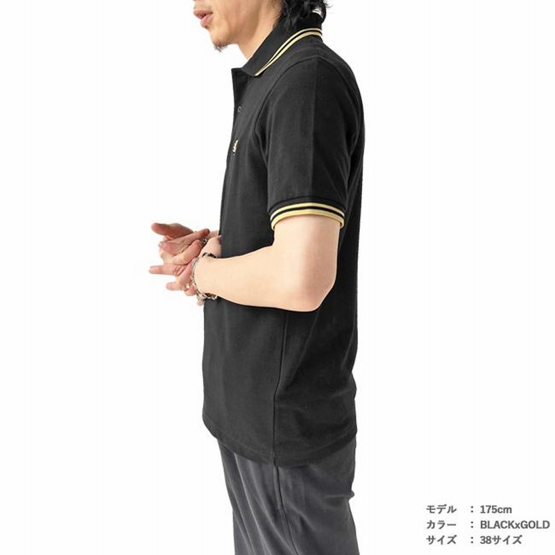 FRED PERRY フレッドペリー ポロシャツ 英国製 半袖 メンズ M12