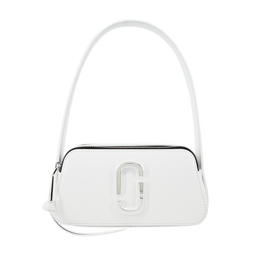 MARC JACOBS THE SLINGSHOT防刮拉鍊手提-肩背兩用包-白_廠商直送