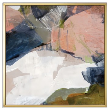 菠蘿選畫所 掛畫 夢境  60 x 60cm  金色