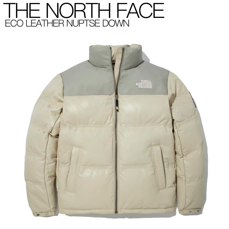 THE NORTH FACE】ECO LEATHER NUPTSE DOWN JACKET エコレザーヌプシ ...