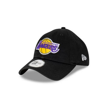 New Era Casual Classic NBA 隊徽刺繡 棒球帽 湖人隊