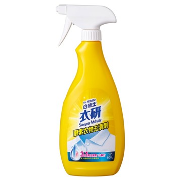 Dr.White 白博士 衣研酵素衣物去漬劑  600g  1個