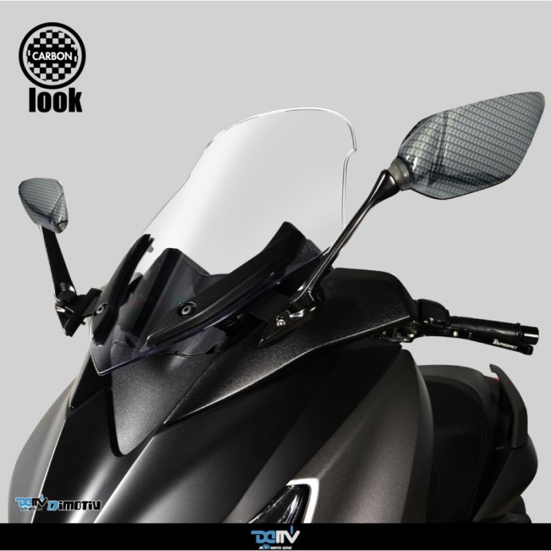 dimotiv xmax用 ミラー移設ブラケット yzfr25純正ミラー 【公式通販】