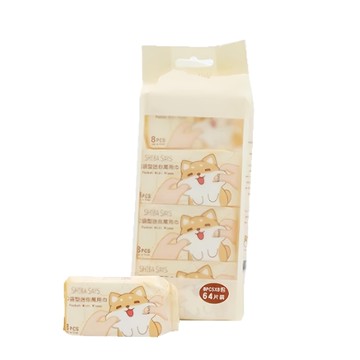 KOgi 宏瑋 廢柴口袋造型迷你萬用巾 柔膚純水濕紙巾  8張  8包