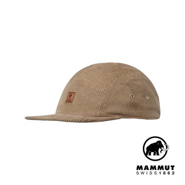 【Mammut 長毛象】Cord Cap 休閒棉質露營帽 深沙褐 #1191-01710