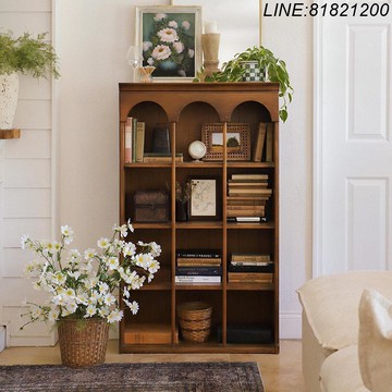 免運/速發 開立發票 支持訂製 日式家具 藤編家具 置物架中古復古展示辦邊架子手柜展示實木展示柜客廳柜子落地裝飾 自有 支持訂製