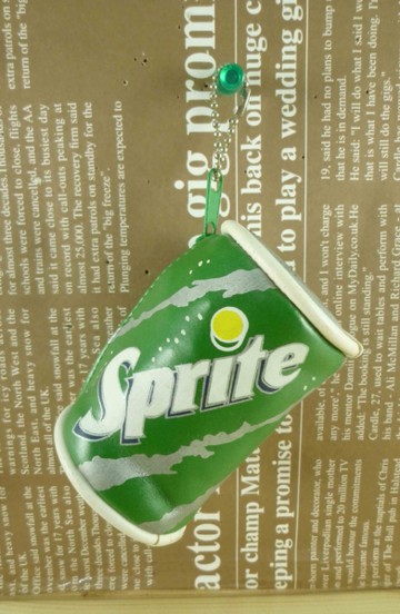 【震撼精品百貨】雪碧~零錢包-綠色