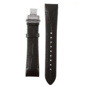 CITIZEN 星辰 20MM 原廠皮錶帶 原廠錶帶 金扣(咖)／銀扣(黑)