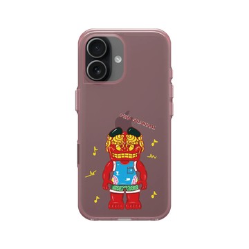 iPhone 17 Clear (相機按鈕) 晶醺玫 - Contemporary Tokyo - 獅獅麥透明