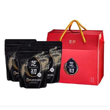 【芝初】新鮮高鈣芝麻粉禮盒3入組