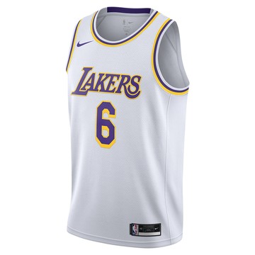 S.G NIKE NBA DRY 湖人隊 球衣 主場 白色 CW3595-103 LEBRON JAMES LAKERS