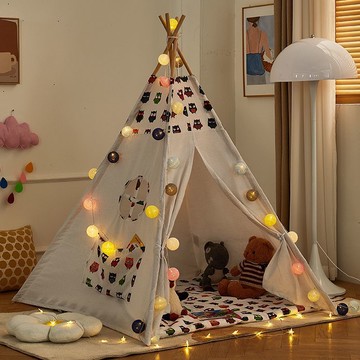 快速出貨 可開發票 室內兒童帳篷北歐寶寶印第安家用公主小房子ins男女孩玩具游戲屋