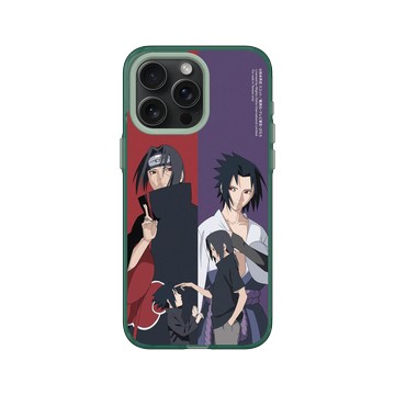 iPhone 15 Pro Max Clear 憂墨綠 - 火影忍者 Naruto - 佐助&鼬