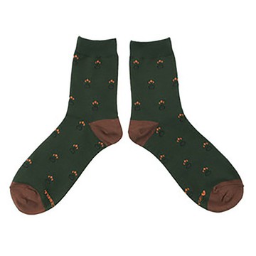 哈囉登登 純棉休閒襪系列 男士 (02.green 登登)