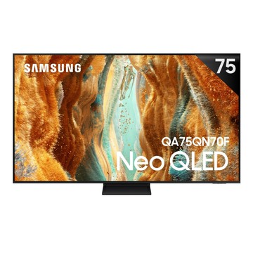 【Samsung 三星】75吋 QA75QN70FAXXZW Neo QLED QN70F 4K Samsung Vision AI 智慧顯示器 含桌放安裝+舊機回收