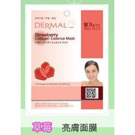 韓國DERMAL 草莓抗老化亮膚面膜 1入 [42757] ::WOMAN HOUSE::