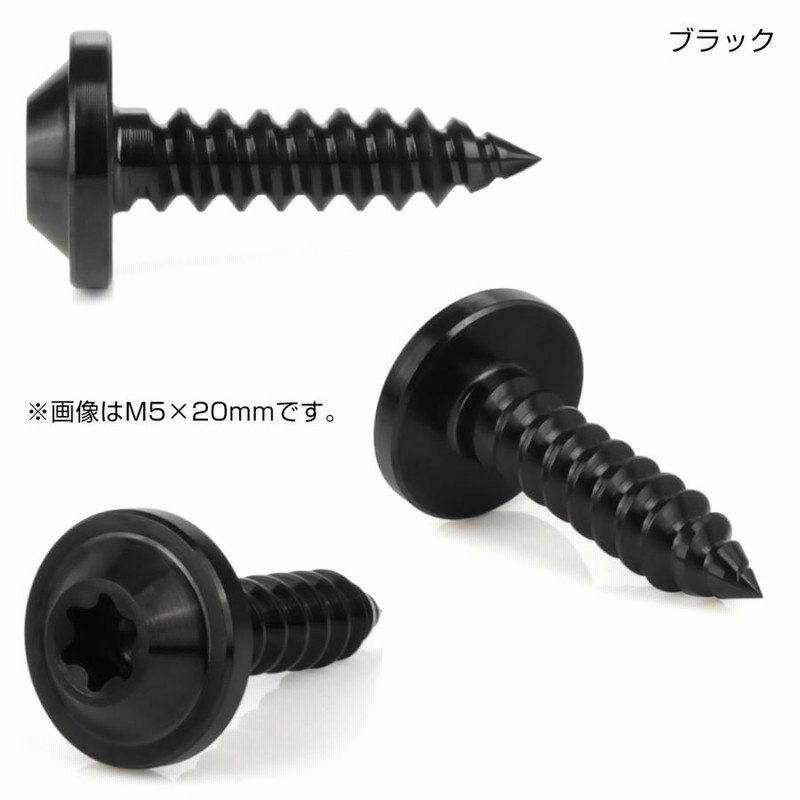 Amazon.co.jp: 5 個のチタントルクス頭ネジ、US 4-40 ネジ、CNC