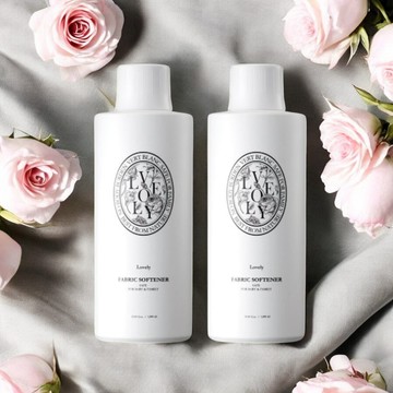 韓國VERTBLANC 天然衣物柔軟精 可愛花香 1000ml 2入