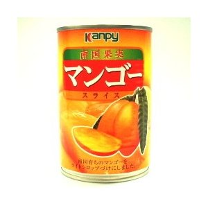 2箱まで1個口 カンピー 缶詰 マンゴースライス 4号 425g×24個 ［ケース販売］ [送料無料対象外]