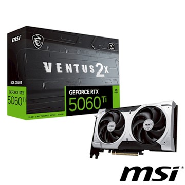 MSI微星 GeForce RTX 5060 Ti 8G VENTUS 2X PLUS 顯示卡