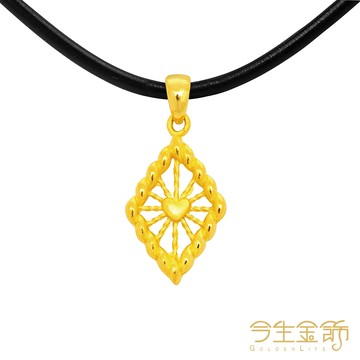 今生金飾 心晴墜 黃金墜飾