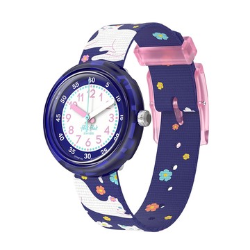 FlikFlak 兒童手錶 FANCY CAT 兒童禮物/瑞士製造 FPNP164 (31.85mm)【官方旗艦店】