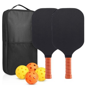 匹克球拍3K18K碳纖維高端戶外休閑中老年人皮克球拍板Pickleball