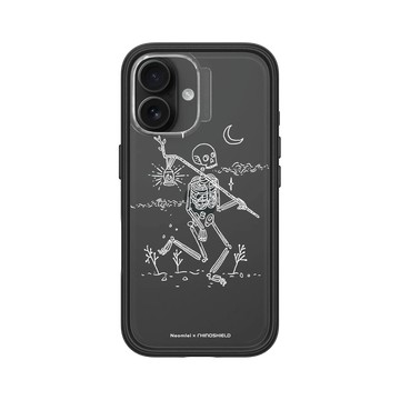 iPhone 16 Mod NX 黑 - Neomlei - 骷顱的旅程-白