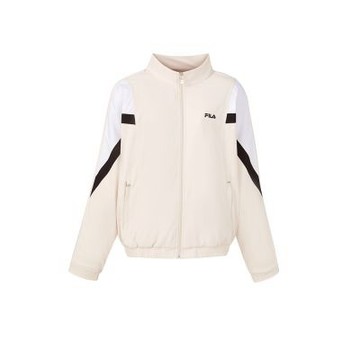 FILA 男平織外套-米色 1JKA-1713-BG