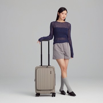 【SWISS STYLE】20吋 BERMAS TOP上掀/前開式 日本煞車前開行李箱 登機箱 (4色可選)