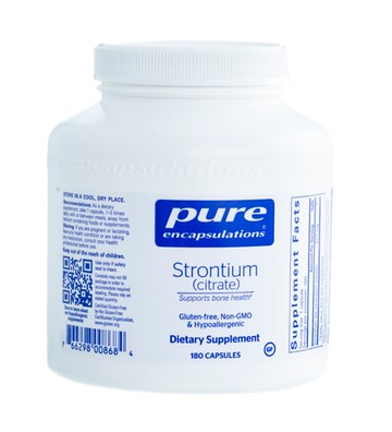 Pure Encapsulations Strontium citrate 180 Capsules
