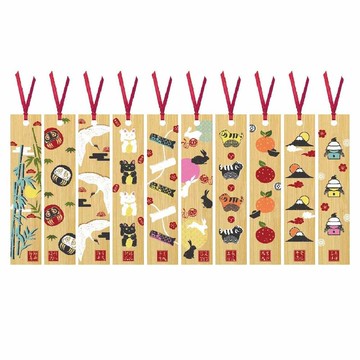 印章風竹藝書籤 日式 景點禮品 療癒系 禮物 鑰匙圈 客製化 文具