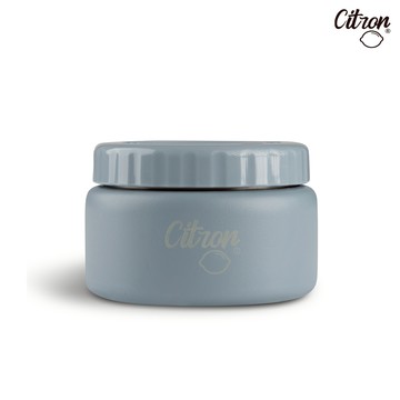 【Citron】雙層食品保溫罐_霧靄藍_廠商直送
