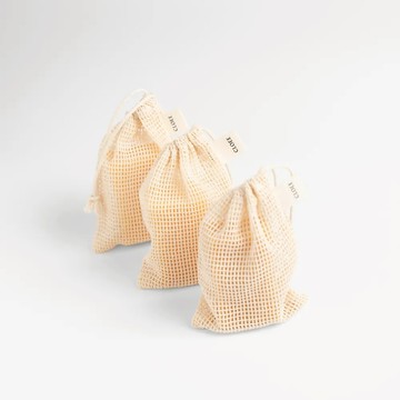 【Simple Zone】CLOEE 100%純棉起泡皂袋 - LOGO款