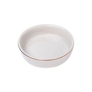 理想生活灰色金邊餐盤組/碗盤組【CK013】