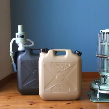 The Genie Tank 煤油桶 18L 燈油 露營 戶外 暖爐 加油槍 儲存 攜帶 JIS規格 日本正規品代購