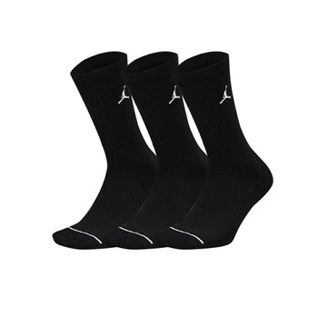 NIKE JORDAN 男女中筒運動襪(三雙入 Dri-FIT 運動 休閒 慢跑 「DX9632-010」≡排汗專家≡