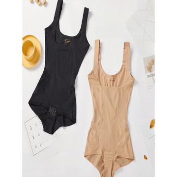 carvico塑身衣女連體衣產后收腹束腰塑形提臀美體內衣加強版體雕